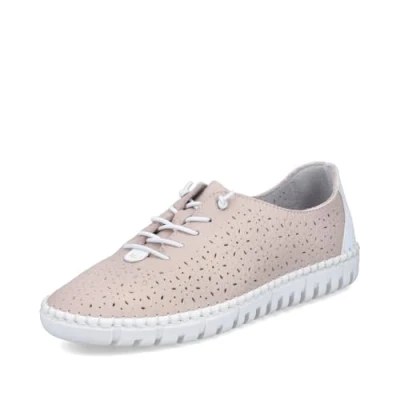 Abbildung von Rieker Damen Low Top Sneaker M2356, Frauen Halbschuhe,Turnschuhe,Laufschuhe,straßenschuhe,Strassenschuhe,Sportschuhe,rosa (31),38 EU / 5 UK