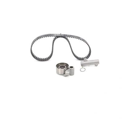 Abbildung von BOSCH 1 987 946 345 Zahnriemensatz 97 mit Spannelement, Spanndämpfer, Spannrolle TOYOTA: Land Cruiser Prado 90, HILUX 3 Pick up