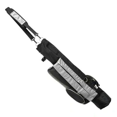 Abbildung von Longridge 5&#039; Pencil Golftasche Schwarz/Silber