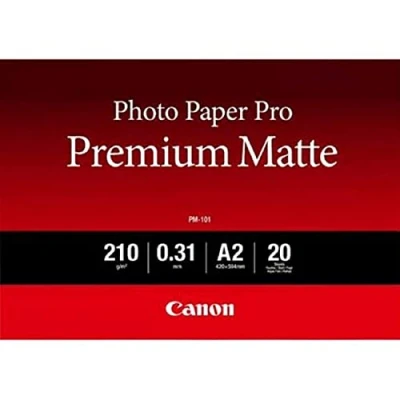 Abbildung von Canon PM 101 premium matte photo paper 210 grams A2 (20 vel) Fotopapier