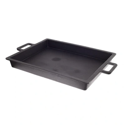 Abbildung von Eisenguss Bräter mit 2 Griffen, 63 cm