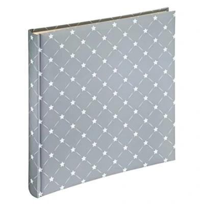 Abbildung von Hama Ski II Jumbo grau 30x30 60 Seiten weiß 7255