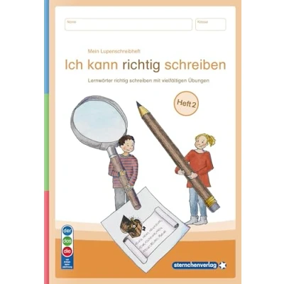 Abbildung von Mein Lupenschreibheft 2 Ich kann richtig schreiben Ausgabe mit Artikelkennzeichnung (DaZ): Lernwörter vielfältigen Übungen