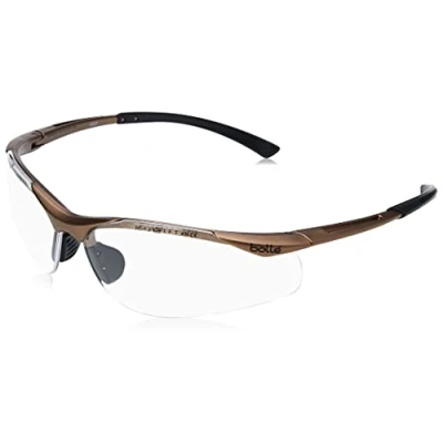 Abbildung von Bollé Safety CONTPSI, Schutzbrille, 1 Stück, Einheitsgröße, braun Serie CONTOUR II (SIDEWINDER)
