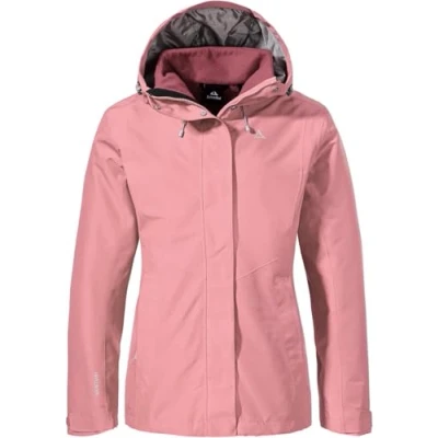 Abbildung von Schöffel Damen 3in1 Jacket Style Okere WMS, wasserdichte, atmungsaktive Outdoorjacke mit herausnehmbarer Fleecejacke, warme Jacke verstellbarer Kapuze, viola, 36