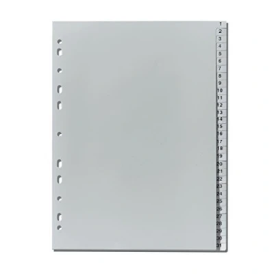 Abbildung von Herlitz 10843712 Register 1 31, 21 x 29,7 cm, PP, Eurolochung