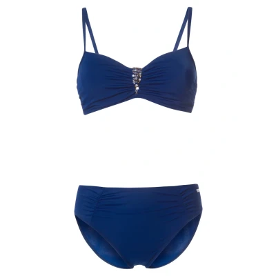 Abbildung von Lascana Lapiz Bikini, Damen, Größe: 38xD, Navy