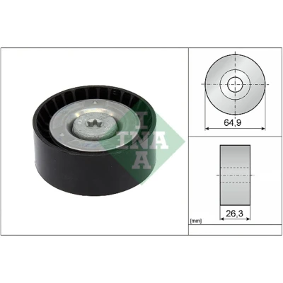 Abbildung von INA 532 0905 10 Umlenkrolle MERCEDES BENZ: S Class Saloon