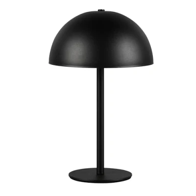 Abbildung von Reality Leuchten LED Akku Tischleuchte Munoz R54891132, Metall Schwarz matt, inkl. 1.3 Watt LED, 4 fach Touch
