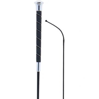 Abbildung von BR Dressurgerte Virgo Schwarz/Silber 110cm