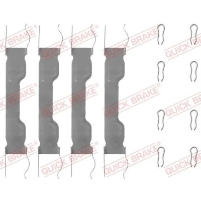 Abbildung von Zubehörsatz, Scheibenbremsbelag QUICK BRAKE 109 0909