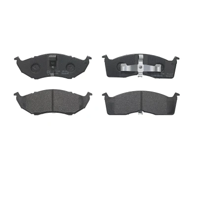 Abbildung von BREMBO P 11 008 Bremsbelagsatz exkl. Verschleißwarnkontakt mit Kolbenclip ohne Zubehör CHRYSLER: Voyager / Grand 3, 300M Saloon