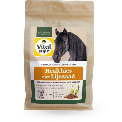 Abbildung von VITALstyle Healthies mit Leinsamen 1kg