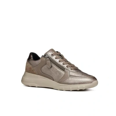 Abbildung von Geox Damen D ALLENIEE B Sneaker, DK Grey, 41 EU