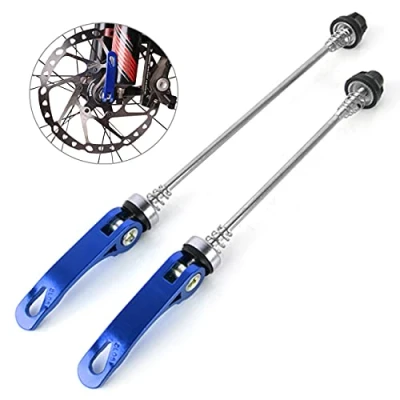 Abbildung von PLATT Fahrrad Schnellspanner,Vorne und Hinten Schnellspanner,Bicycle Quick Release MTB Schnellspanner für Rennrad/Mountainbike