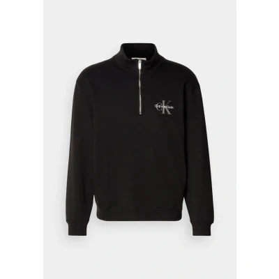 Abbildung von Calvin Klein Jeans Micro Monologo Sweatshirt, Herren, Größe: XS, Black