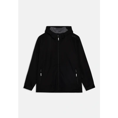Abbildung von CMP KID FIX HOOD Unisex Regenjacke / wasserabweisende Jacke für Kinder, Größe: 128, Nero