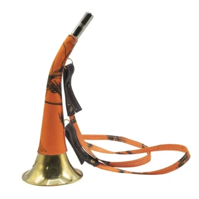 Abbildung von Januel Art: Uni Camo 30 cm Jagdhorn, Camouflage Unterholz, Orange