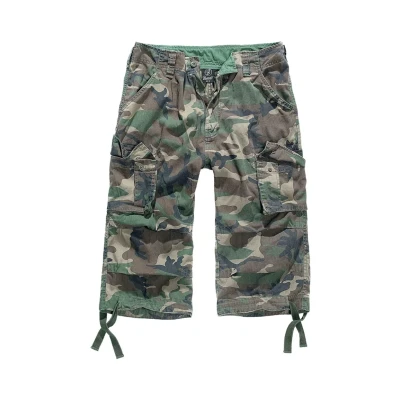 Abbildung von Brandit Legend camo Shorts, Herren, Größe: Large, Olive