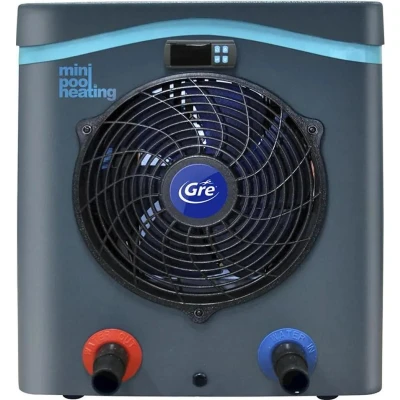 Abbildung von Gre HPM20 Mini-Wärmepumpe für Aufstellpools bis zu 20 m3, Heizsystem Aufstellpools, Farbe Grau