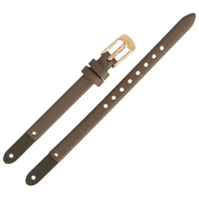 Abbildung von Fossil Uhrenarmband 08mm Leder Braun ES 3862 LB ES3862