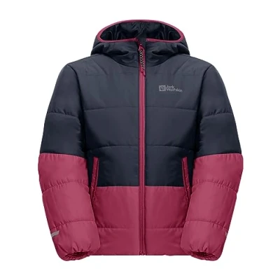 Abbildung von Jack Wolfskin TWO Hills Winterjacke für Kinder, Größe: 152, Dark fuchsia