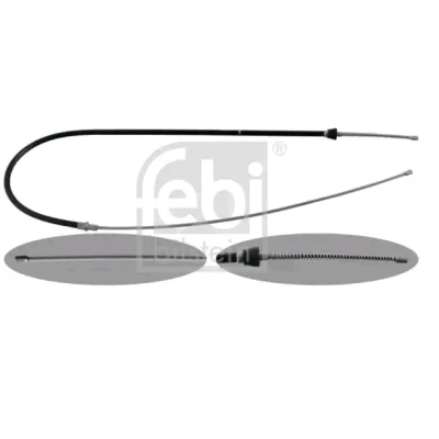 Abbildung von FEBI BILSTEIN 48302 Handbremsseil hinten links, rechts 1518, 810 VOLKSWAGEN: up! Hatchback kfzteile, mister auto, atp autoteile, kfzteile24