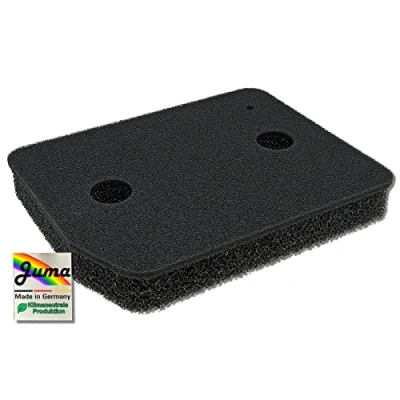 Abbildung von JUMA Filter für Miele Schwammfilter 9164761 Fein/Grob 207 x 157 30mm Wärmepumpentrockner Trockner Kondenstrockner Filterschaum Schaumstoff Sockelfilter Sponge Filtermatte Fusselfilter