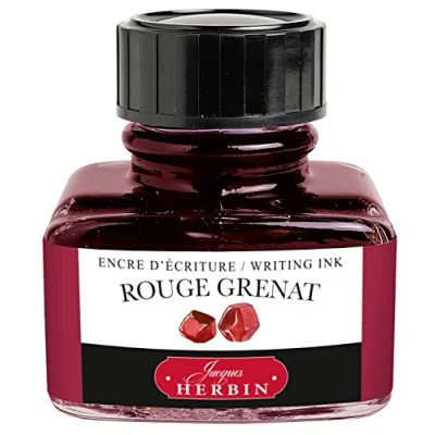 Abbildung von J.Herbin 13029T Tinteflakon 30 ml für Federhalter, 1 Stück, Knallrot