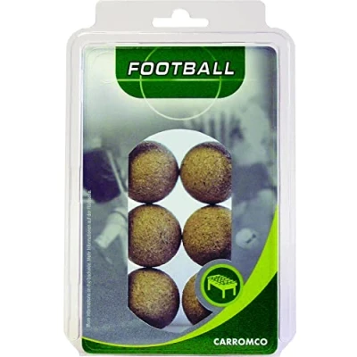 Abbildung von Carromco Jugendliche, Kinder, Erwachsene 62206 Kicker Zubehör, braun Natur, 36mm