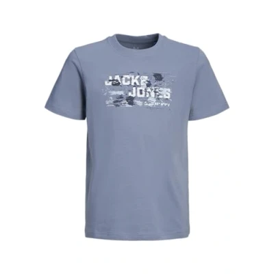 Abbildung von JACK&amp;JONES JUNIOR Jungen Jcooutdoor Logo Tee Aw24 Crew Sn Jnr T Shirt, Flint Stone, 152 EU