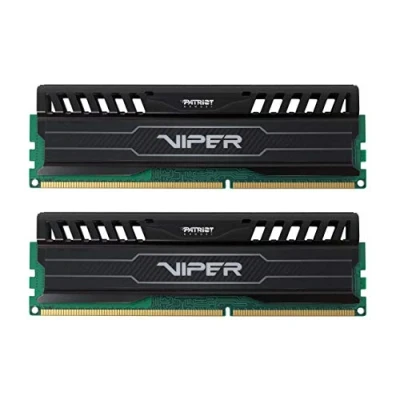 Abbildung von Patriot PV316G186C0K Black Mamba Arbeitsspeicher 16GB (1866MHz, CL10, 2X 8GB) DDR3 RAM Kit zwart