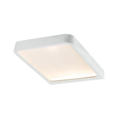 Abbildung von Paulmann 93583 LED Unterschrankleuchte Vane Panel eckig 2er Set Schranklicht inklusive Modul 2x67W 2.700 K Warmweiß IP44 spritzwassergeschützt, Weiß Matt