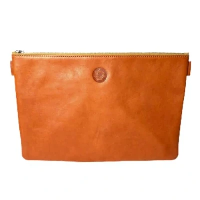 Abbildung von SONNENLEDER hochwertige Banktasche &quot;WEILL&quot; Farbe: Natur *Echtes Leder*