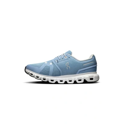 Abbildung von On Cloud 6 Sneaker low Chambray white, Damen, Größe: 37.5, white Schuhe