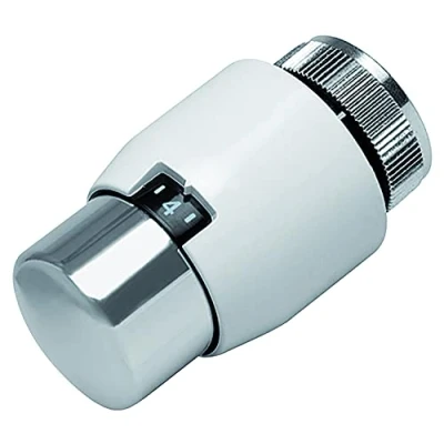 Abbildung von Honeywell Thera 200 Design, weiß/chrom, Thermostatkopf, T4021