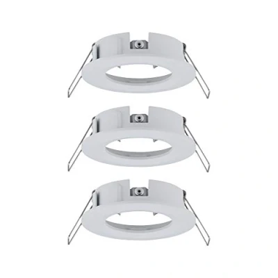 Abbildung von Paulmann 92480 Einbauleuchte Choose Spot starr max. 3x10W Deckeneinbaustrahler Weiß matt Einbaulampe ohne Leuchtmittel Alu
