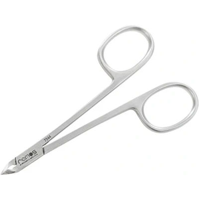 Abbildung von REMOS Nagelhautzange in Scherenform Schneide 4 mm rostfreier Edelstahl 10 cm