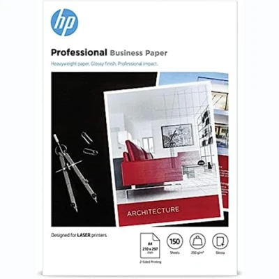 Abbildung von HP Professional Business Laser Papier (A4, 150 Blatt, glänzend, 200 g/m²)