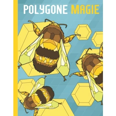 Abbildung von Polygone Magie: Das etwas andere Malbuch mit 50 einzigartigen polygonen Tieren für Kinder ab 8 Jahren zum Ausmalen und Entspannen.