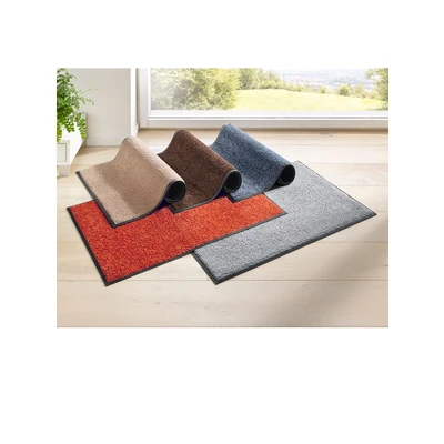 Abbildung von wash+dry Fußmatte Brown 35x75cm, innen und außen, waschbar