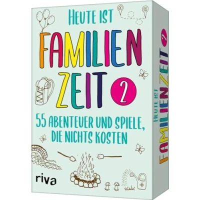 Abbildung von Heute ist Familienzeit 2: Abenteuer und Spiele, die nichts kosten. Mikroabenteuer für ganze Familie. In den Ferien, im Urlaub, Alltag. Das perfekte Geschenk. Ab 5 Jahren
