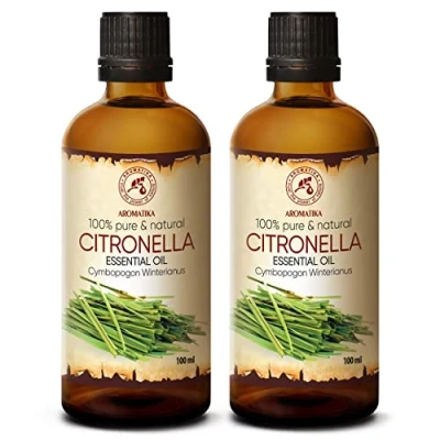 Abbildung von Citronellaöl 200ml Cymbopogon Winterianus Reine &amp; Natürliche Citronella Öl für Schönheit Aromatherapie Duftlampe Oil