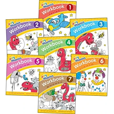 Abbildung von Jolly Phonics Workbooks 1 7: in Precursive Letters (British English edition)