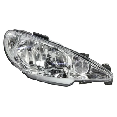 Abbildung von TYC 20 6155 05 2 Scheinwerfer rechts H7/H7 für Rechtsverkehr ohne Elektromotor PEUGEOT: 206 Hatchback