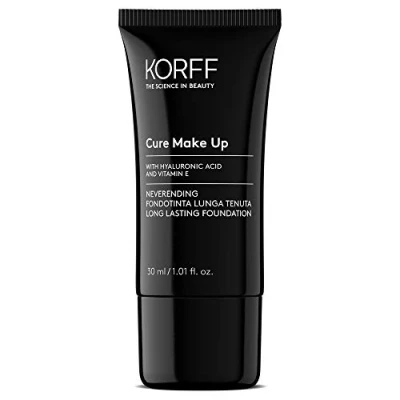 Abbildung von Korff Creme Foundation, Matt Effekt, lange Haltbarkeit, mittlere Abdeckung Hoch, Anti Aging Formel mit Hyaluronsäure 02