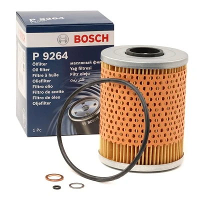 Abbildung von BOSCH 1 457 429 264 Ölfilter mit Dichtungen Filtereinsatz BMW: Z4 Roadster, 3 Saloon, Coupe