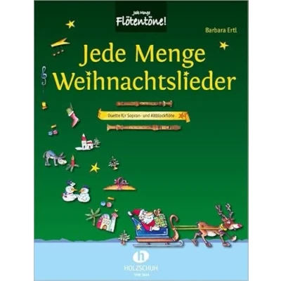 Abbildung von Jede Menge Weihnachtslieder: Duette für Sopran und Altblockflöte