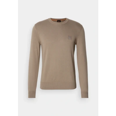 Abbildung von BOSS Kanovano Strickpullover, Herren, Größe: XXL, Open green