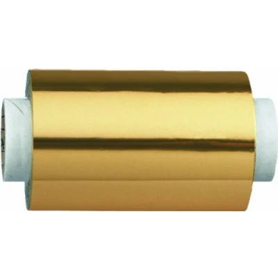 Abbildung von Fripac Medis Le Coiffeur Aluminium Haarfolie 20 my 12 cm x 100 m, gold